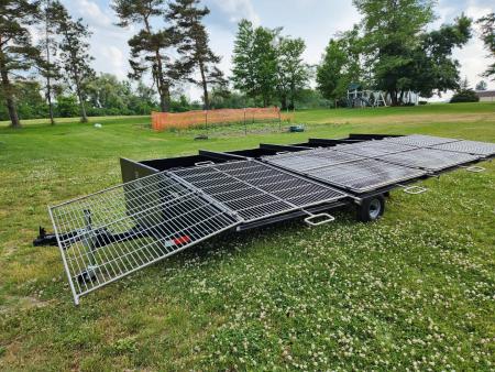 New 2026 MeadowCreek BBQ144-SOG BBQ Chicken Flipper Trailer