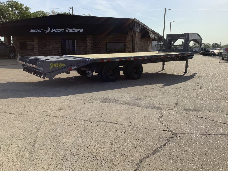 New 2026 Delta Trailers 210GN 102x25 (23.4K) Gooseneck Equipment Trailer