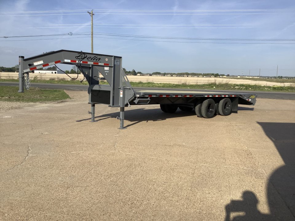 New 2026 Delta Trailers 210GN 102x25 (23.4K) Gooseneck Equipment Trailer
