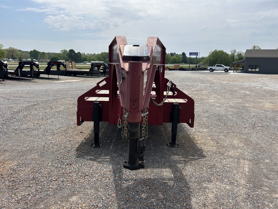 Used 2018 Midsota 32' HYDRO DOVE HYDRO JACKS Gooseneck Flatbed Trailer