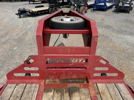 Used 2018 Midsota 32' HYDRO DOVE HYDRO JACKS Gooseneck Flatbed Trailer