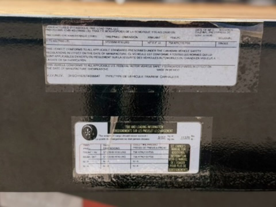 New 2026 Load Trail 7-HD16 Equipment Hauler W/ 14 PLY Tire Upgrade 14K GVWR