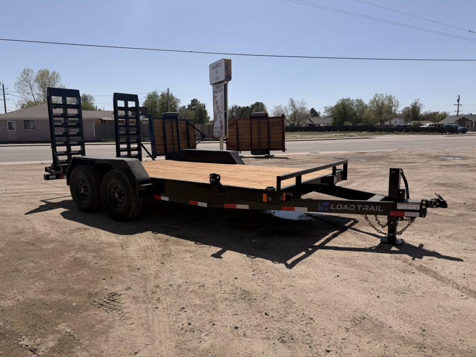 New 2026 Load Trail 7-HD16 Equipment Hauler W/ 14 PLY Tire Upgrade 14K GVWR