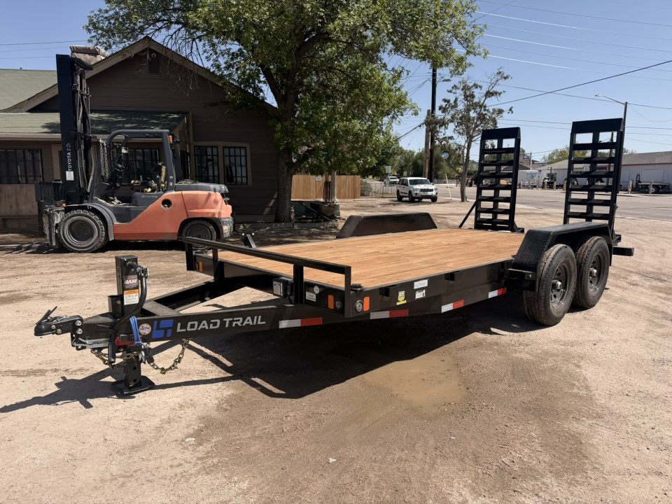 New 2026 Load Trail 7-HD16 Equipment Hauler W/ 14 PLY Tire Upgrade 14K GVWR