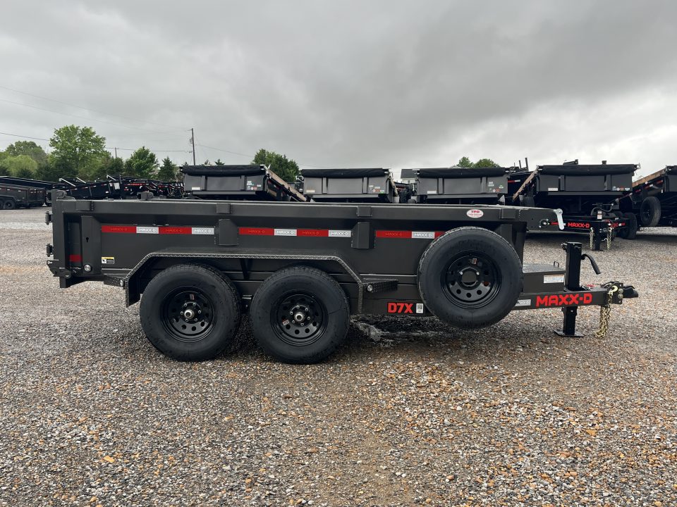 New 2025 MAXXD Dump Trailer | 72" x 12' 12K GVWR