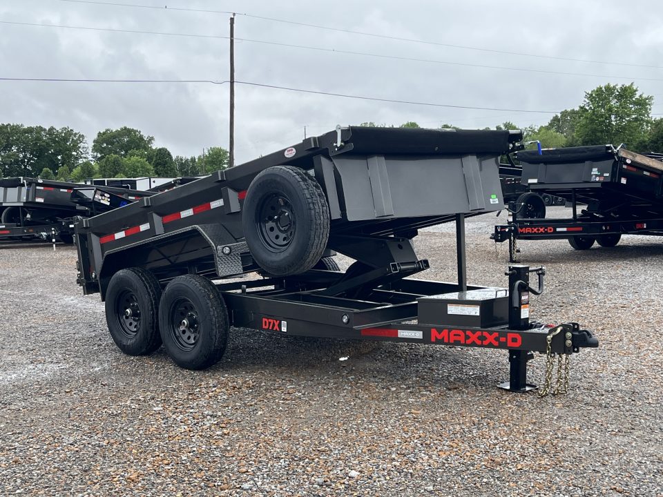 New 2025 MAXXD Dump Trailer | 72" x 12' 12K GVWR
