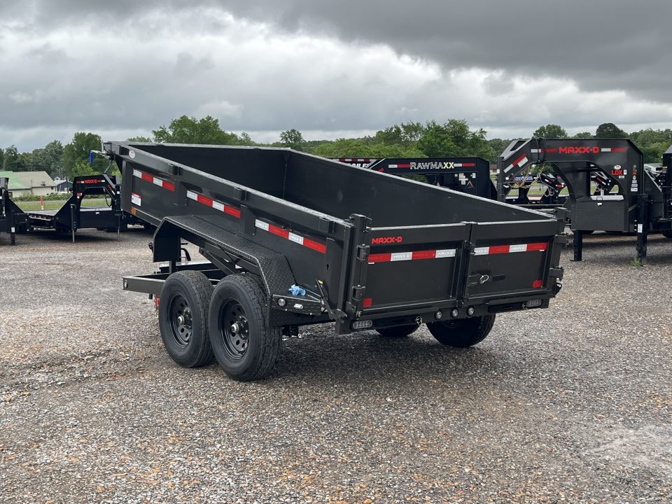 New 2025 MAXXD Dump Trailer | 72" x 12' 12K GVWR
