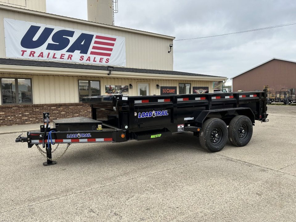 New 2026 Load Trail 83X14 Low-Pro 14K w/24in Sides Dump Trailer