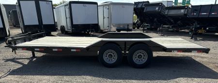 New 2025 Road Boss 102x20 Bumperpull 7k Drive Over Car Hauler Equipment Trailer