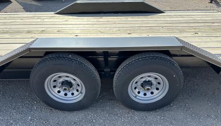 New 2025 Road Boss 102x20 Bumperpull 7k Drive Over Car Hauler Equipment Trailer