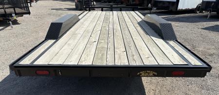 New 2025 Road Boss 102x20 Bumperpull 7k Drive Over Car Hauler Equipment Trailer