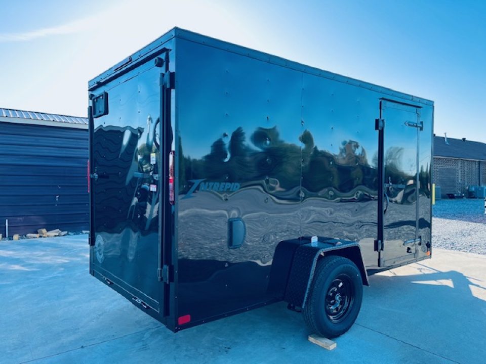 New 2026 Homesteader 612IS 6X12 Intrepid Enclosed Cargo Trailer 3K Blackout