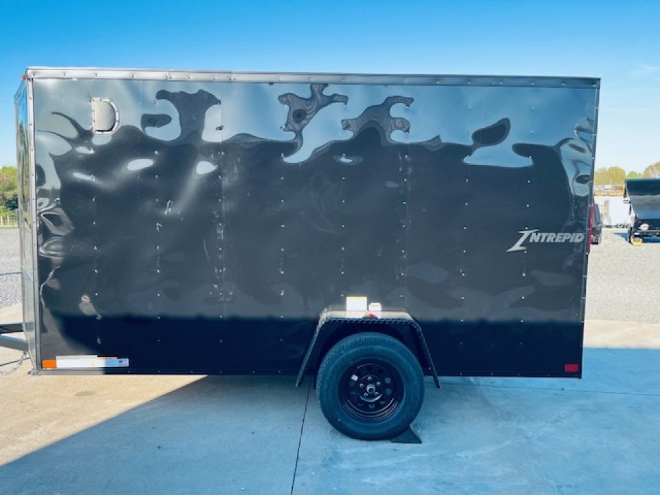 New 2026 Homesteader 612IS 6X12 Intrepid Enclosed Cargo Trailer 3K Blackout
