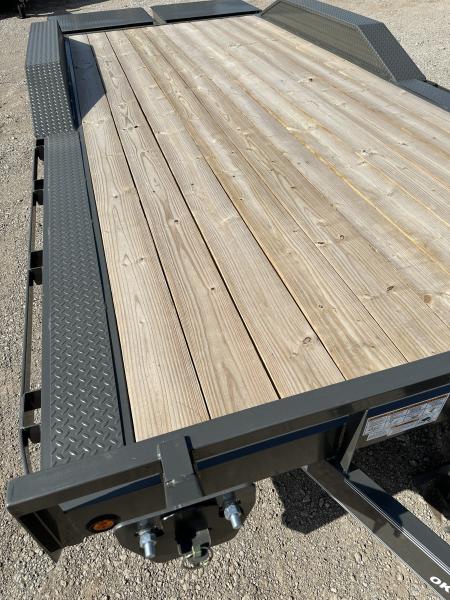 New 2026 East Texas Trailers 102x20 Bumperpull 7k Drive Over Mini Macho Dove Equipment Trailer