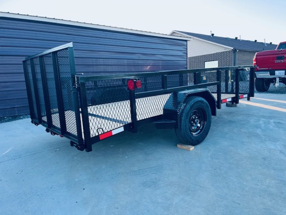 New 2026 Nolan 6X12 Utility Trailer 3K w/2ft Mesh