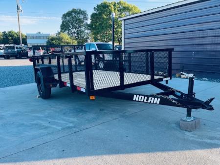 New 2026 Nolan 6X12 Utility Trailer 3K w/2ft Mesh