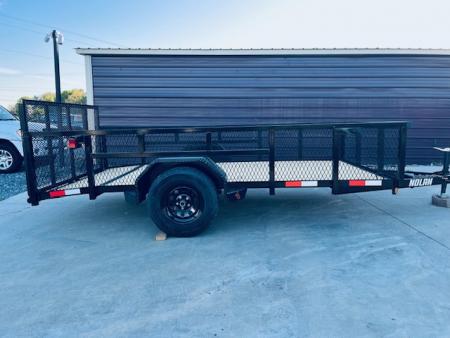 New 2026 Nolan 6X12 Utility Trailer 3K w/2ft Mesh