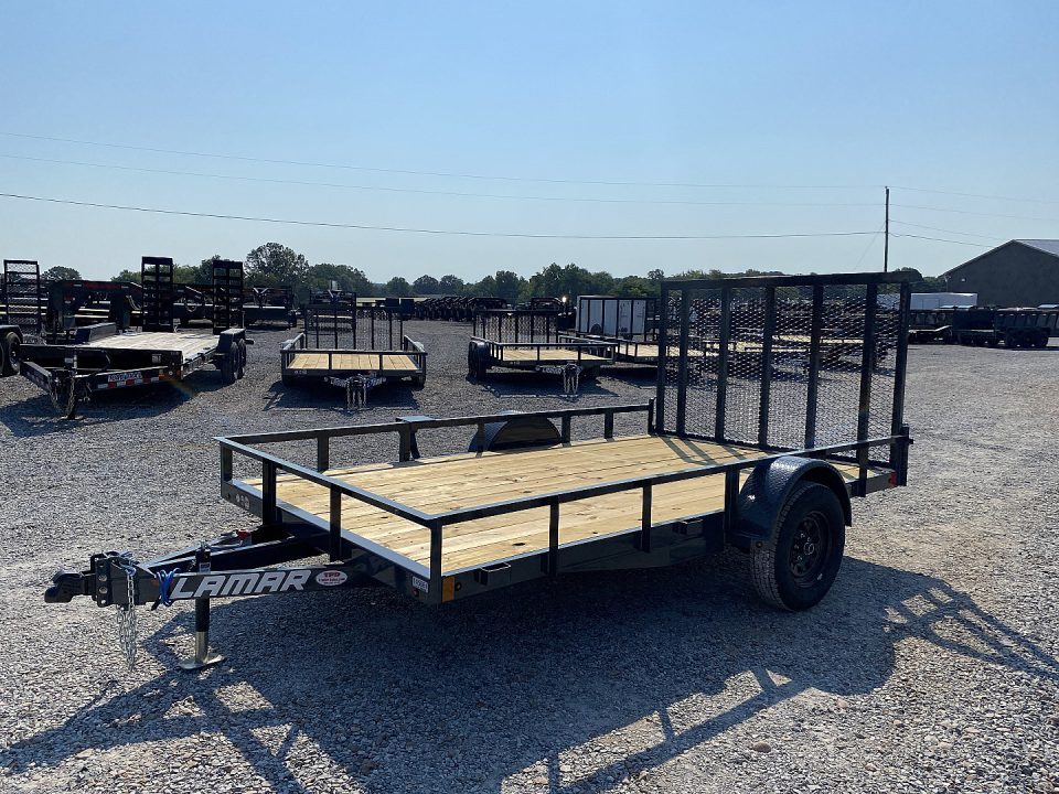 New 2026 Lamar Utility Trailer | 83" x 12' | 3k GVWR