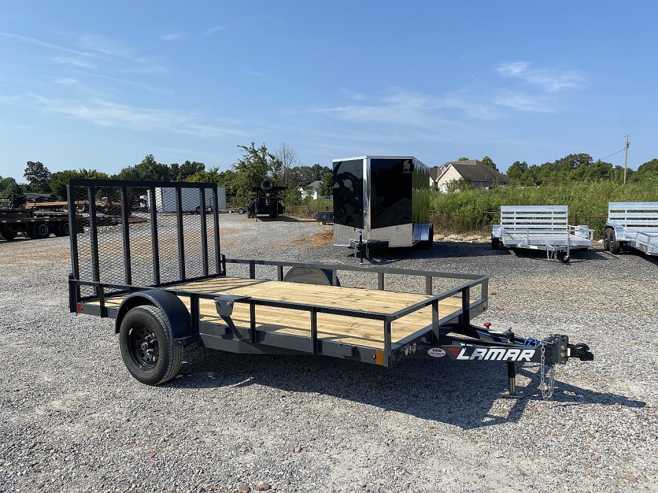 New 2026 Lamar Utility Trailer | 83" x 12' | 3k GVWR