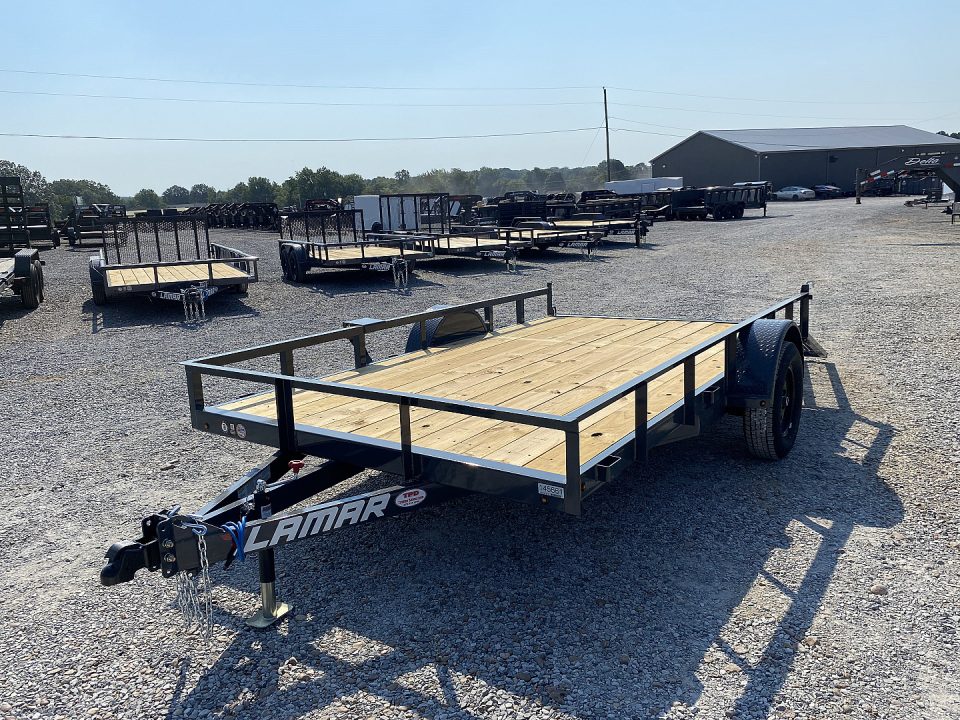 New 2026 Lamar Utility Trailer | 83" x 12' | 3k GVWR