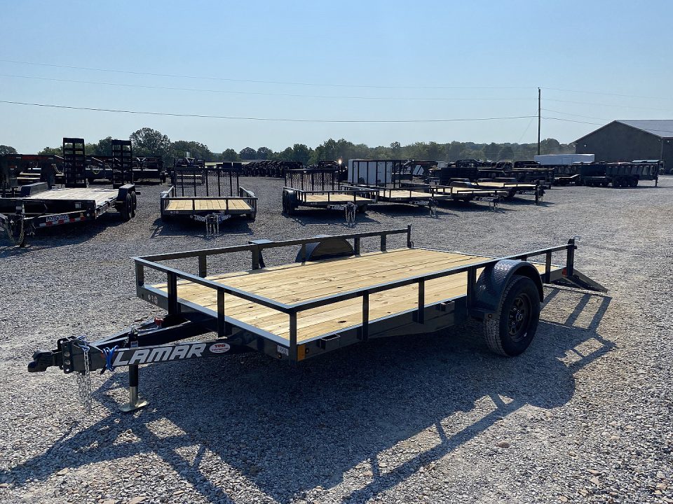 New 2026 Lamar Utility Trailer | 83" x 12' | 3k GVWR