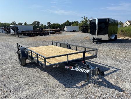 New 2026 Lamar Utility Trailer | 83" x 12' | 3k GVWR