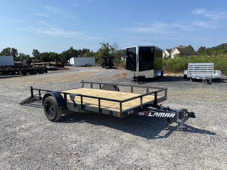 New 2026 Lamar Utility Trailer | 83" x 12' | 3k GVWR