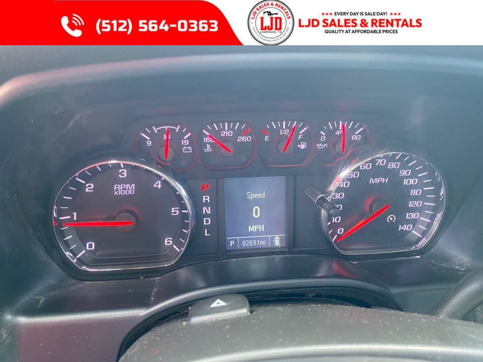 Used 2018 Chevrolet Silverado 1500 Work Truck