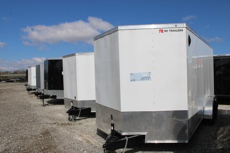 New 2026 RC Trailers 7X16 R RWT WITH 6  INTERIOR HEIGHT STOCK ID 52280 Cargo / Enclosed Trailer