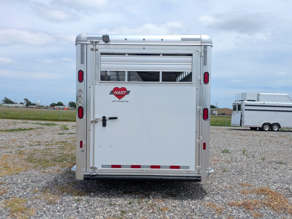 New 2027 Hart Trailer R4HG RED Horse Trailer