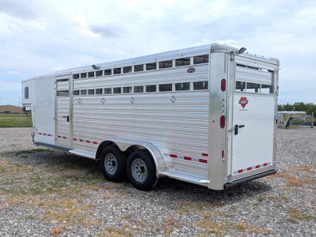 New 2027 Hart Trailer R4HG RED Horse Trailer