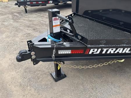 New 2026 PJ Trailers 7 X 16 LOW PRO DUMP TRAILER I-BEAM FRAME 14K GVWR
