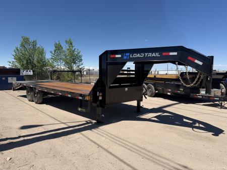 New 2026 Load Trail 8.5-25 Single Wheel Gooseneck Deckover Equipment Hauler 15.6K GVWR
