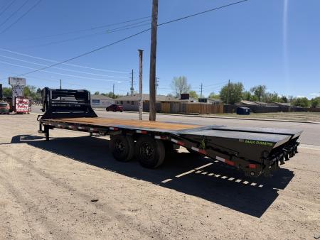 New 2026 Load Trail 8.5-25 Single Wheel Gooseneck Deckover Equipment Hauler 15.6K GVWR
