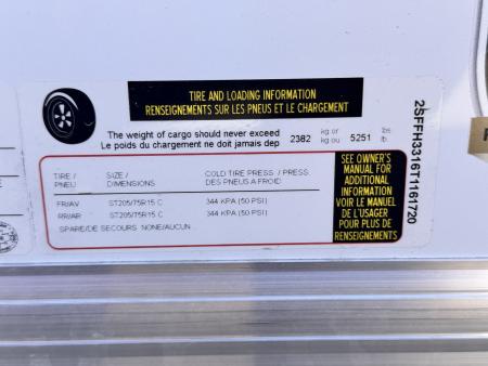 New 2026 Royal Cargo Trailers 7-16-1.5V Enclosed 7K GVWR