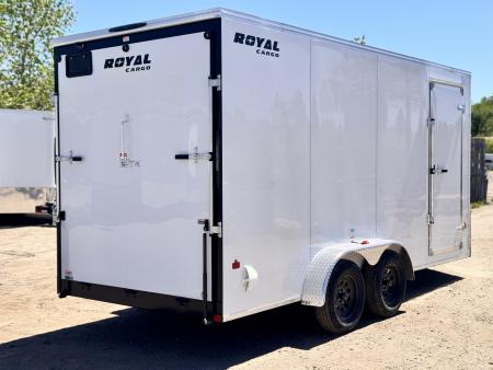 New 2026 Royal Cargo Trailers 7-16-1.5V Enclosed 7K GVWR