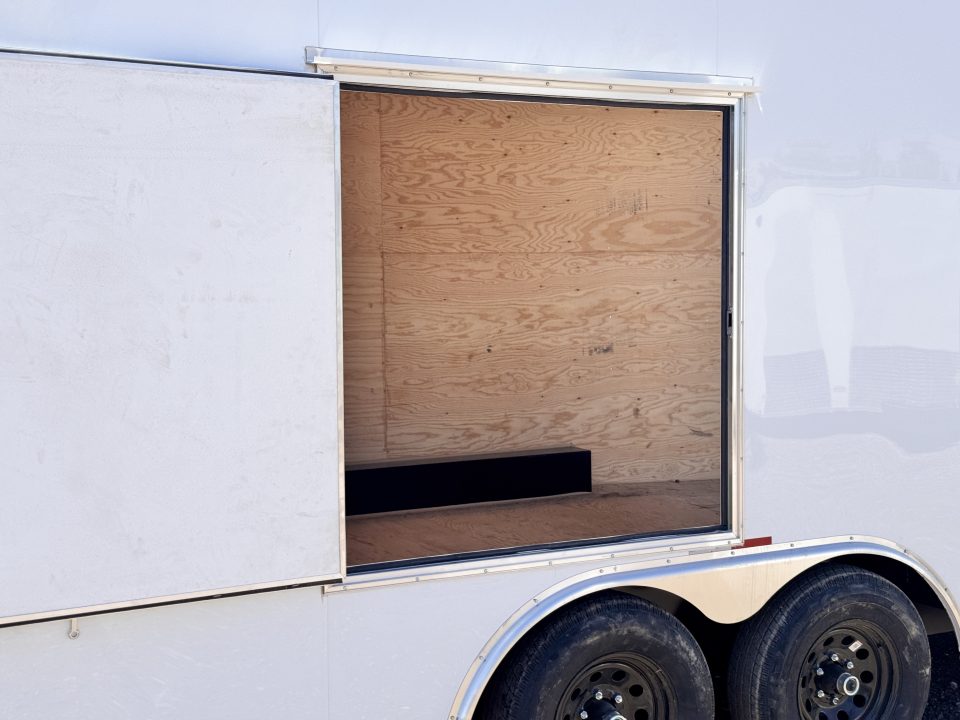 New 2026 Royal Cargo Trailers 8-24-1.5V Enclosed Car Hauler W/ Escape Door