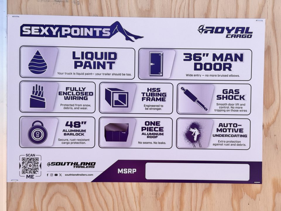 New 2026 Royal Cargo Trailers 8-24-1.5V Enclosed Car Hauler W/ Escape Door