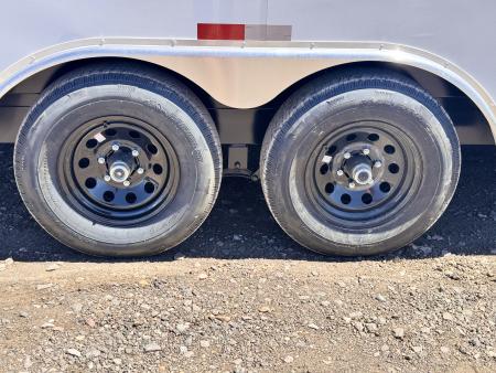 New 2026 Royal Cargo Trailers 8-24-1.5V Enclosed Car Hauler W/ Escape Door