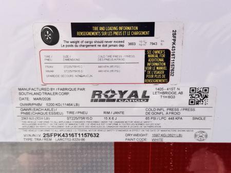 New 2026 Royal Cargo Trailers 8-24-1.5V Enclosed Car Hauler W/ Escape Door