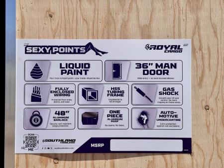 New 2026 Royal Cargo Trailers 7-14-1.5V Enclosed 7K GVWR