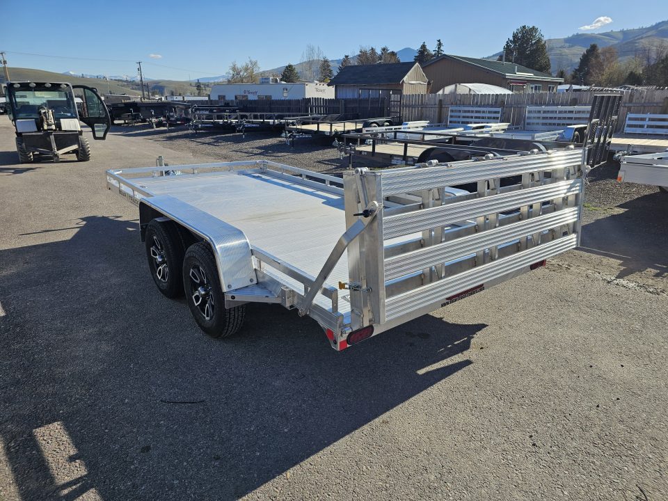 New 2026 Bear Track 14' 7k Aluminum Utility Trailer