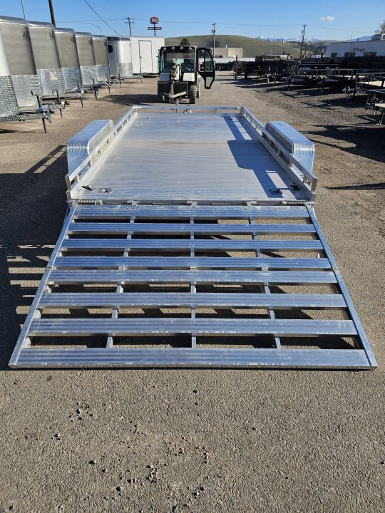 New 2026 Bear Track 14' 7k Aluminum Utility Trailer