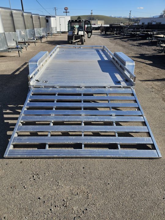 New 2026 Bear Track 14' 7k Aluminum Utility Trailer
