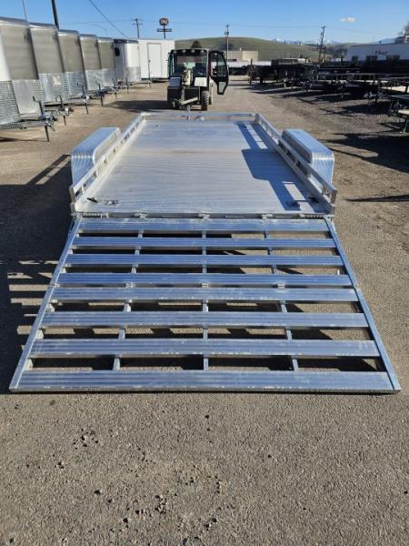 New 2026 Bear Track 14' 7k Aluminum Utility Trailer