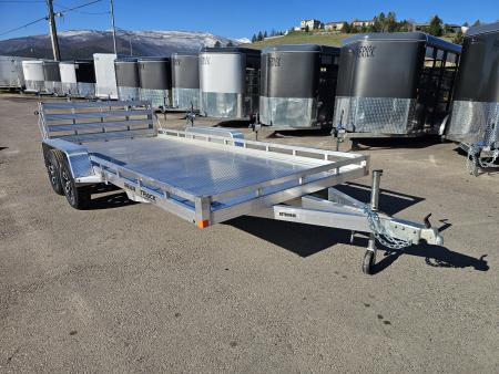 New 2026 Bear Track 16' 7k Aluminum Utility Trailer