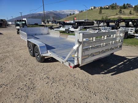 New 2026 Bear Track 18' 7k Side Load Aluminum Utility Trailer