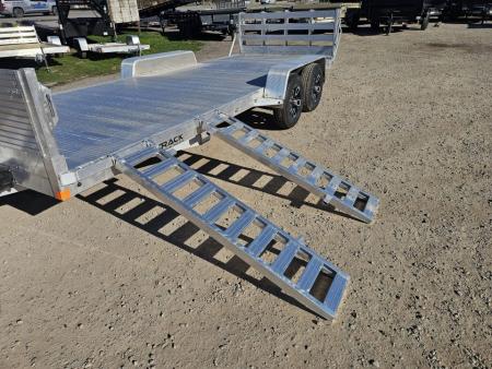 New 2026 Bear Track 18' 7k Side Load Aluminum Utility Trailer