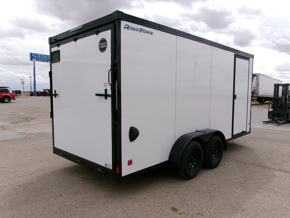 New 2026 Wells Cargo 7x16x7 Road Force Cargo w/ Ramp & Screwless ACP Panels
