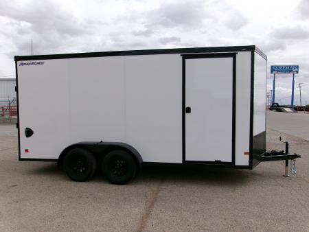 New 2026 Wells Cargo 7x16x7 Road Force Cargo w/ Ramp & Screwless ACP Panels